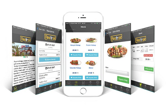 Restroid APP Restoran Uygulaması
